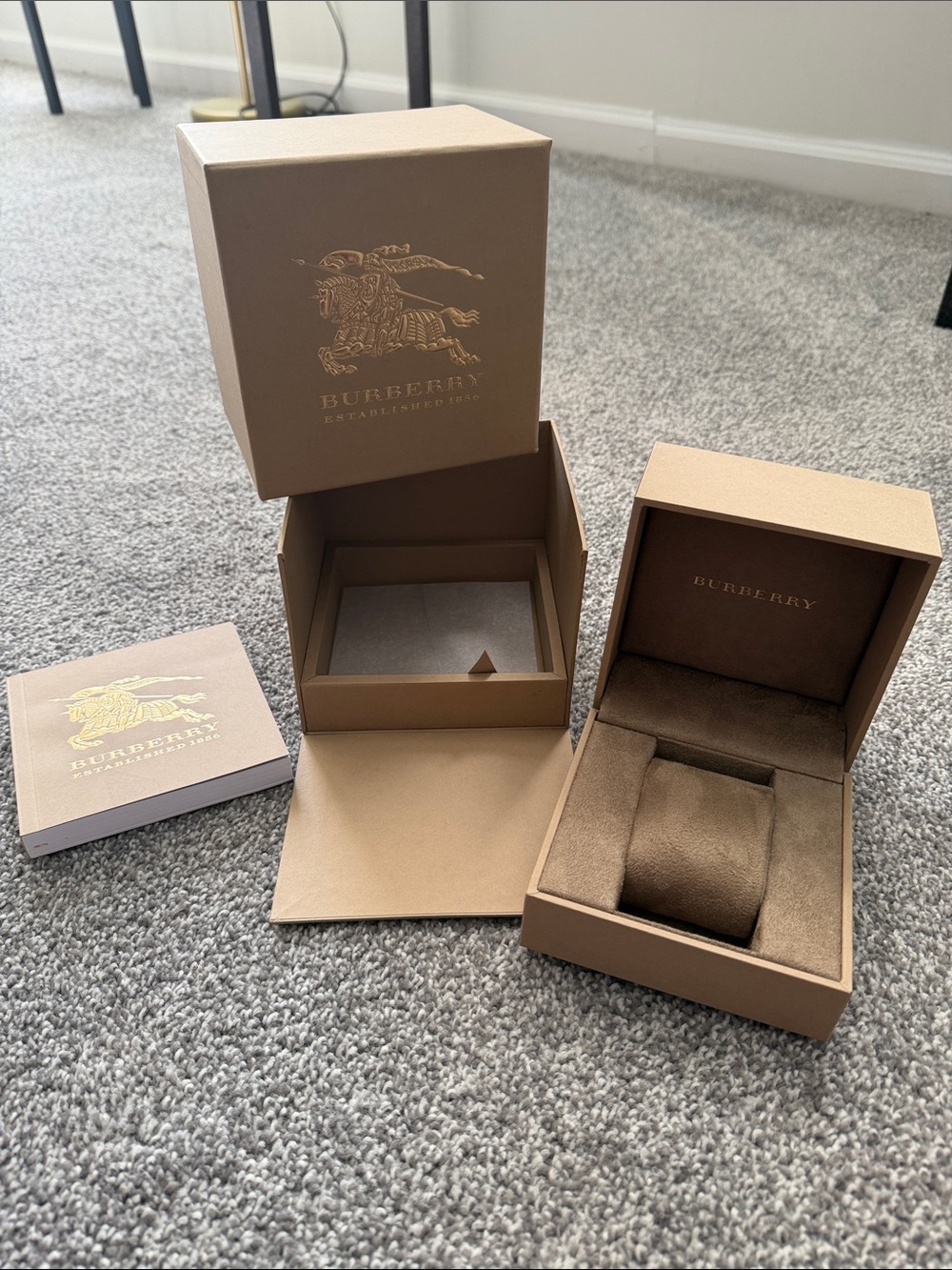 Burberry Empty Watch Box